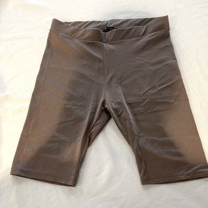 Zara Mauve Biker Shorts